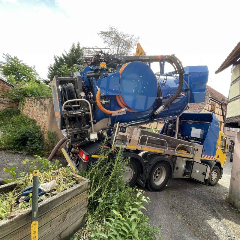 Schmitt Environnement : assainissement et maintenance industrielle à Saint-Hippolyte , vers Colmar et Sélestat Strasbourg